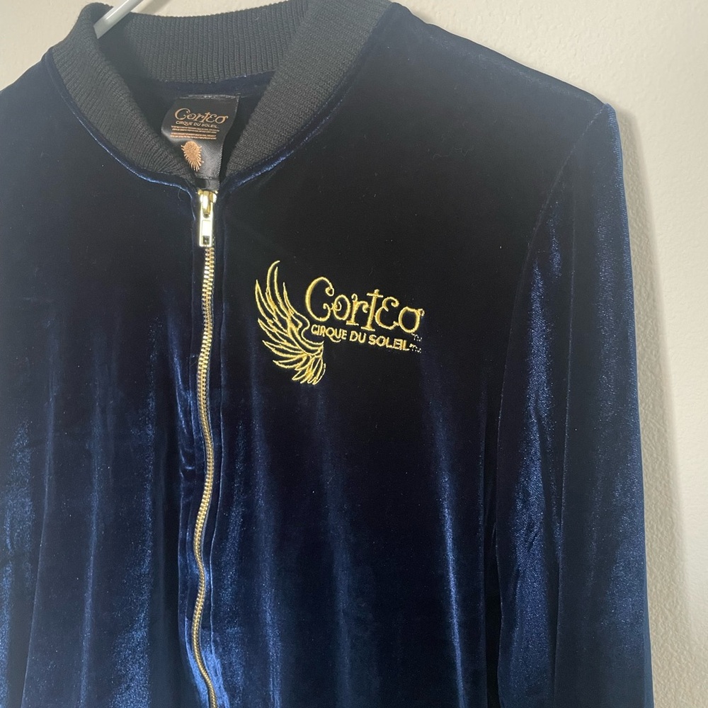 Corteo Cirque du Soleil Blue Velvet Jacket
